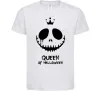 Дитяча футболка Queen of halloween Білий фото