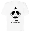 Футболка Оверсайз Queen of halloween Белый фото