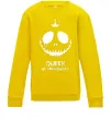 Детский Свитшот Queen of halloween Солнечно желтый Детский Свитшот Queen of halloween Солнечно желтый фото