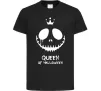 Дитяча футболка Queen of halloween Чорний фото