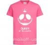Детская футболка Queen of halloween Ярко-розовый фото