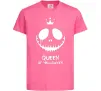 Дитяча футболка Queen of halloween Яскраво-рожевий фото
