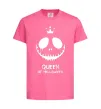 Детская футболка Queen of halloween Ярко-розовый фото