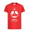 Детская футболка Queen of halloween Красный фото