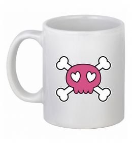 Чашка керамическая Черепушка