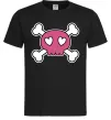 Чоловіча футболка Черепушка Чорний фото