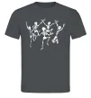 Мужская футболка dance skeleton Графит фото