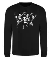 Свитшот dance skeleton Черный фото