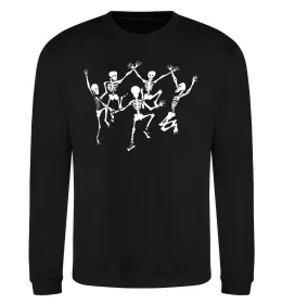 Свитшот dance skeleton Черный фото
