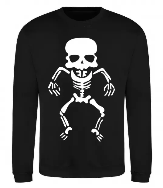 Свитшот skeleton Черный фото