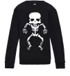 Дитячий світшот skeleton Чорний Дитячий світшот skeleton Чорний фото