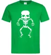Чоловіча футболка skeleton Зелений фото