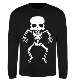 Свитшот skeleton Черный фото