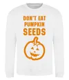 Світшот dont eat pumpkin seeds Білий Світшот dont eat pumpkin seeds Білий фото