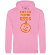 Женская толстовка (худи) dont eat pumpkin seeds Розовый фото