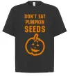 Футболка Оверсайз dont eat pumpkin seeds Чорний Футболка Оверсайз dont eat pumpkin seeds Чорний фото