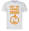 Мужская футболка dont eat pumpkin seeds Белый фото