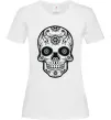 Жіноча футболка mexican skull Білий Жіноча футболка mexican skull Білий фото