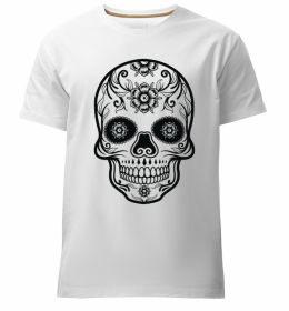 Мужская премиум футболка mexican skull