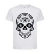 Детская футболка mexican skull Белый фото