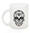 Чашка стеклянная mexican skull Фроузен фото