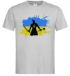 Чоловіча футболка Козак Сірий Чоловіча футболка Козак Сірий фото