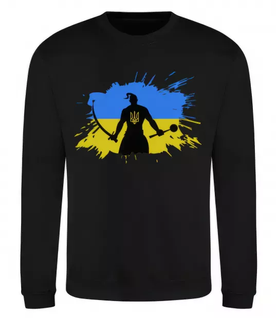 Світшот Козак Чорний фото