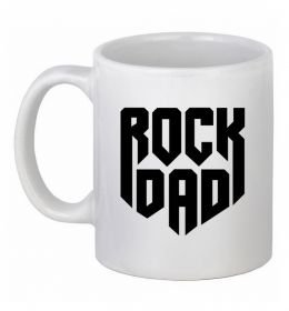 Чашка керамическая Rock dad
