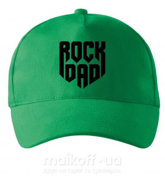 Кепка Rock dad Зеленый фото