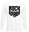 Реглан Rock dad Білий фото