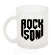 Чашка скляна Rock son Фроузен фото