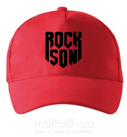 Кепка Rock son Красный фото