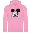 Мужская толстовка (худи) MICKEY Розовый фото