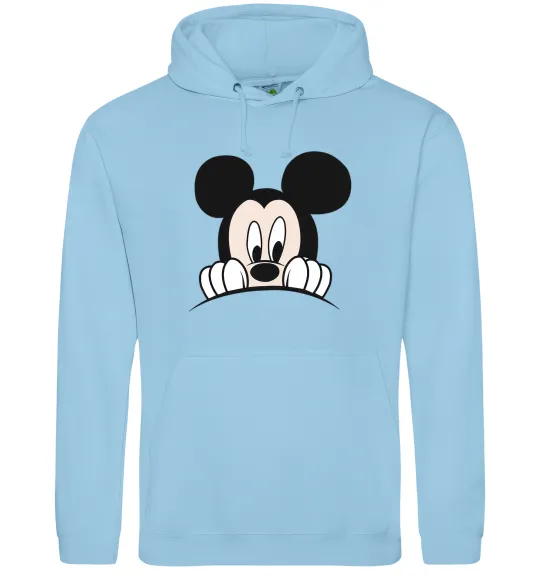 Мужская толстовка (худи) MICKEY Голубой фото
