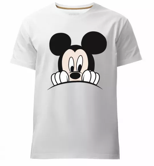 Мужская премиум футболка MICKEY Белый фото