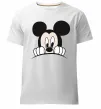 Мужская премиум футболка MICKEY Белый фото