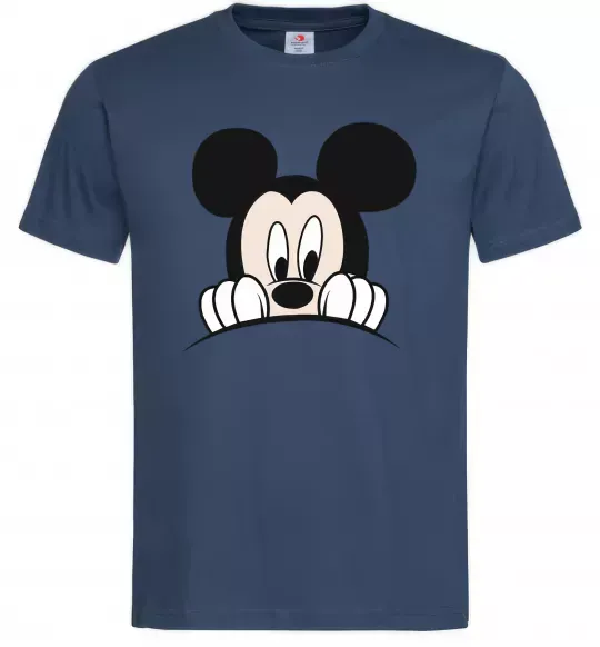 Чоловіча футболка MICKEY Темно-синій фото