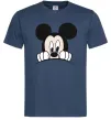 Чоловіча футболка MICKEY Темно-синій фото