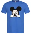 Чоловіча футболка MICKEY Яскраво-синій фото