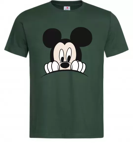 Чоловіча футболка MICKEY Темно-зелений фото