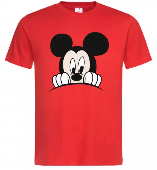 Чоловіча футболка MICKEY Червоний фото
