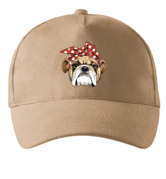 Кепка BOW BULLDOG Песочный фото