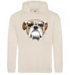 Мужская толстовка (худи) EYEGLASSES BULLDOG Таш фото