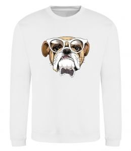 Свитшот EYEGLASSES BULLDOG Свитшот EYEGLASSES BULLDOG