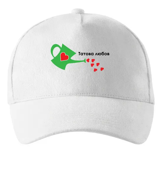 Кепка Татова любов Белый фото