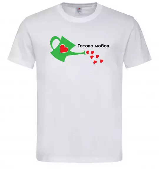 Мужская футболка Татова любов Белый фото