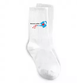 Шкарпетки Мамина любов Білий фото