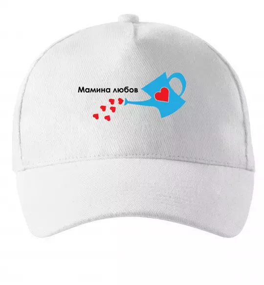 Кепка Мамина любов Білий фото