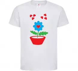 Детская футболка Любов Белый фото