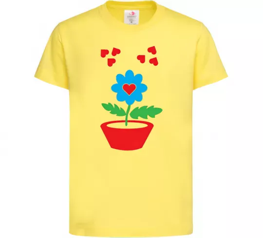 Детская футболка Любов Лимонный фото